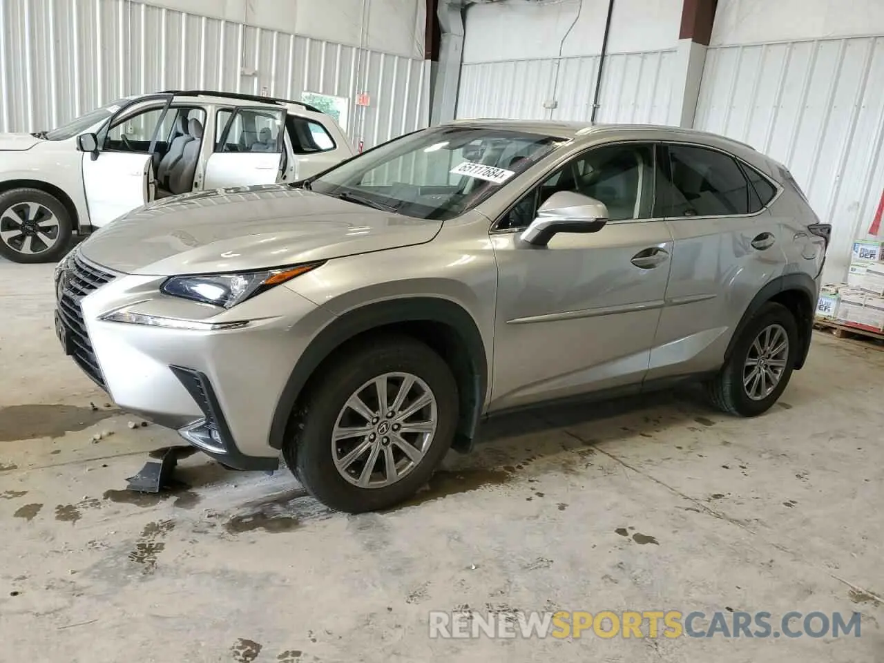 1 Photograph of a damaged car JTJBARBZ8K2181746 LEXUS NX 2019