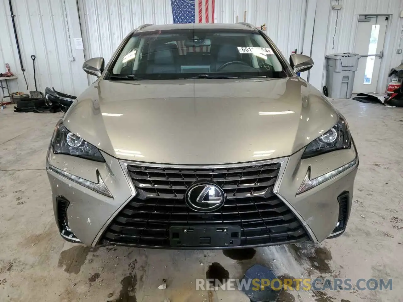 5 Photograph of a damaged car JTJBARBZ8K2181746 LEXUS NX 2019