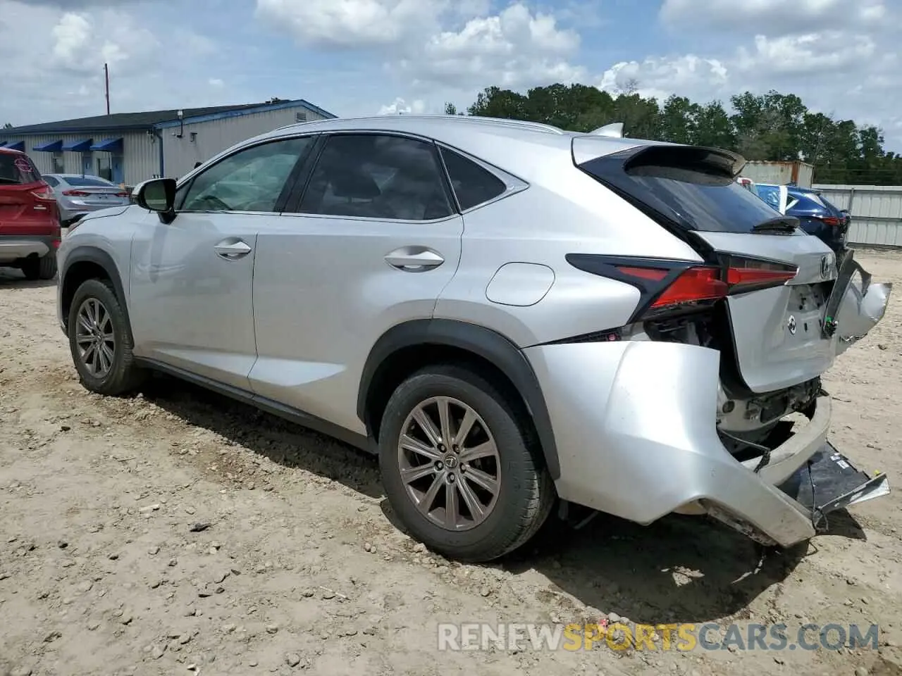 2 Photograph of a damaged car JTJBARBZ8K2187451 LEXUS NX 2019
