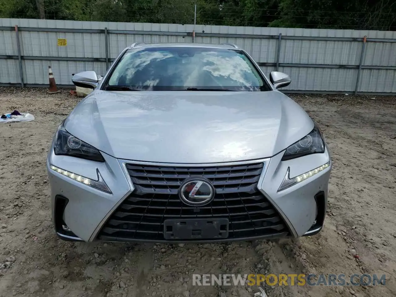 5 Photograph of a damaged car JTJBARBZ8K2187451 LEXUS NX 2019