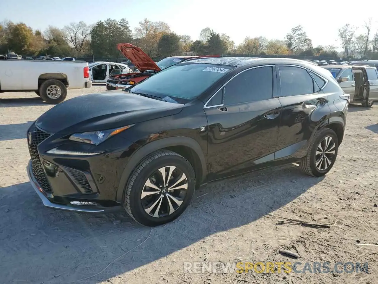1 Photograph of a damaged car JTJBARBZ8K2189622 LEXUS NX 2019