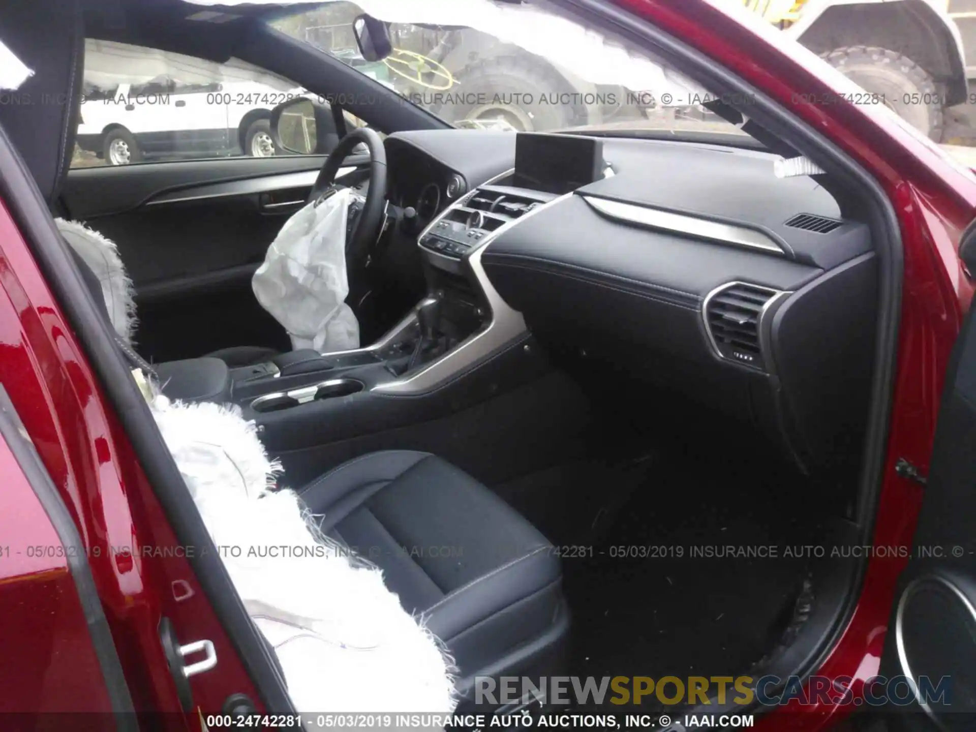 5 Photograph of a damaged car JTJBARBZ8K2197073 LEXUS NX 2019