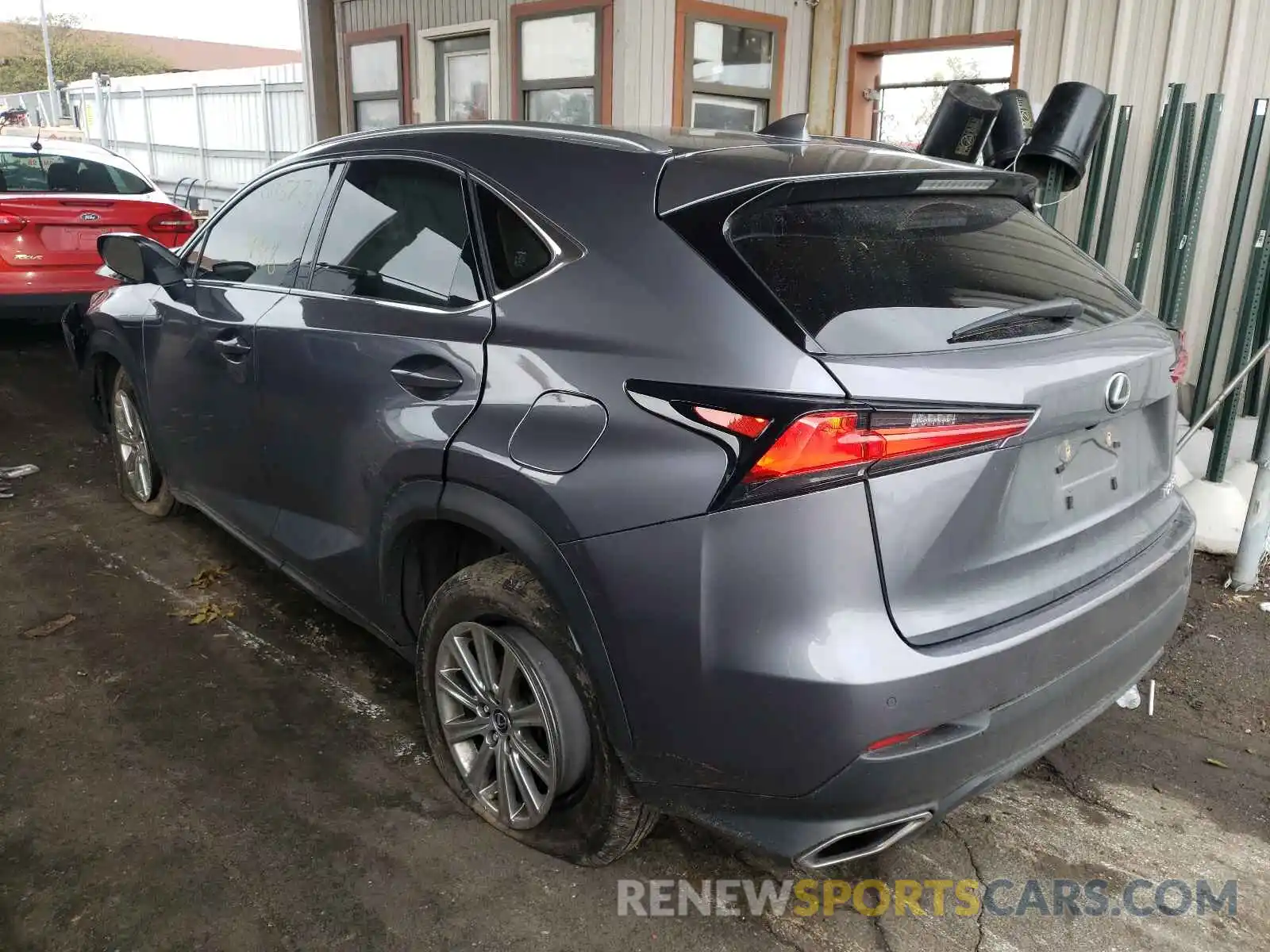 3 Photograph of a damaged car JTJBARBZ8K2198420 LEXUS NX 2019