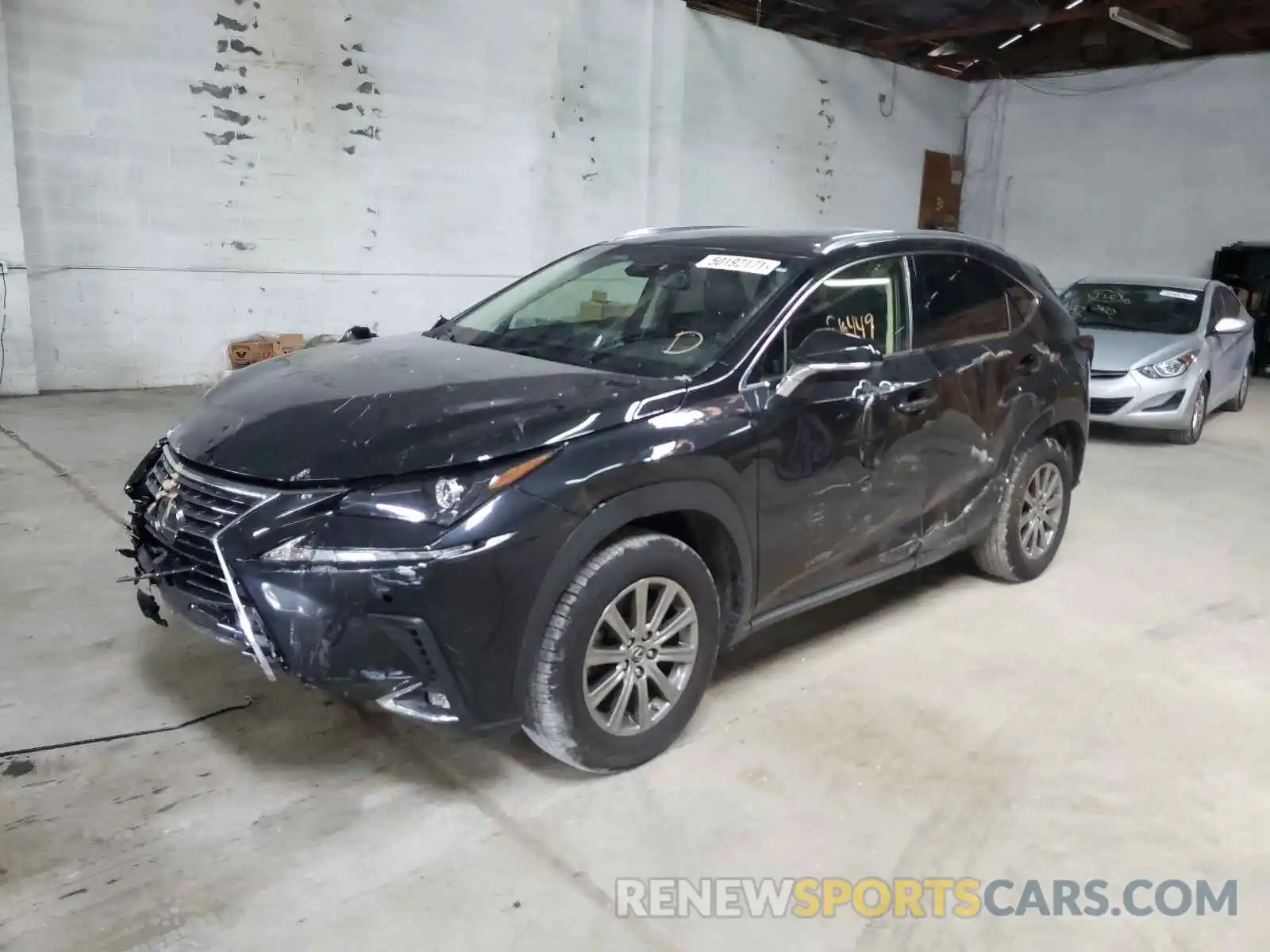 2 Photograph of a damaged car JTJBARBZ8K2199549 LEXUS NX 2019