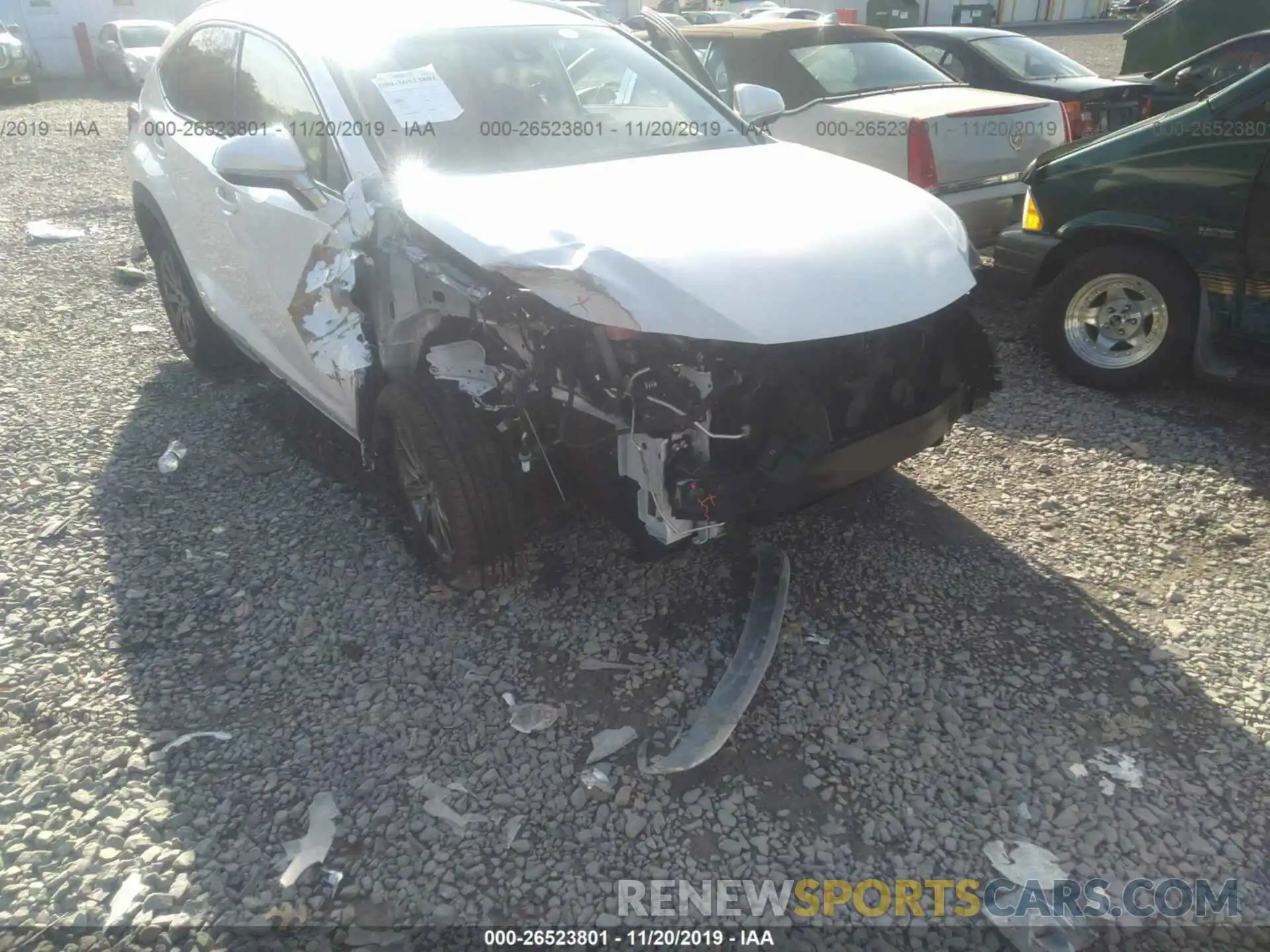 6 Photograph of a damaged car JTJBARBZ8K2201431 LEXUS NX 2019