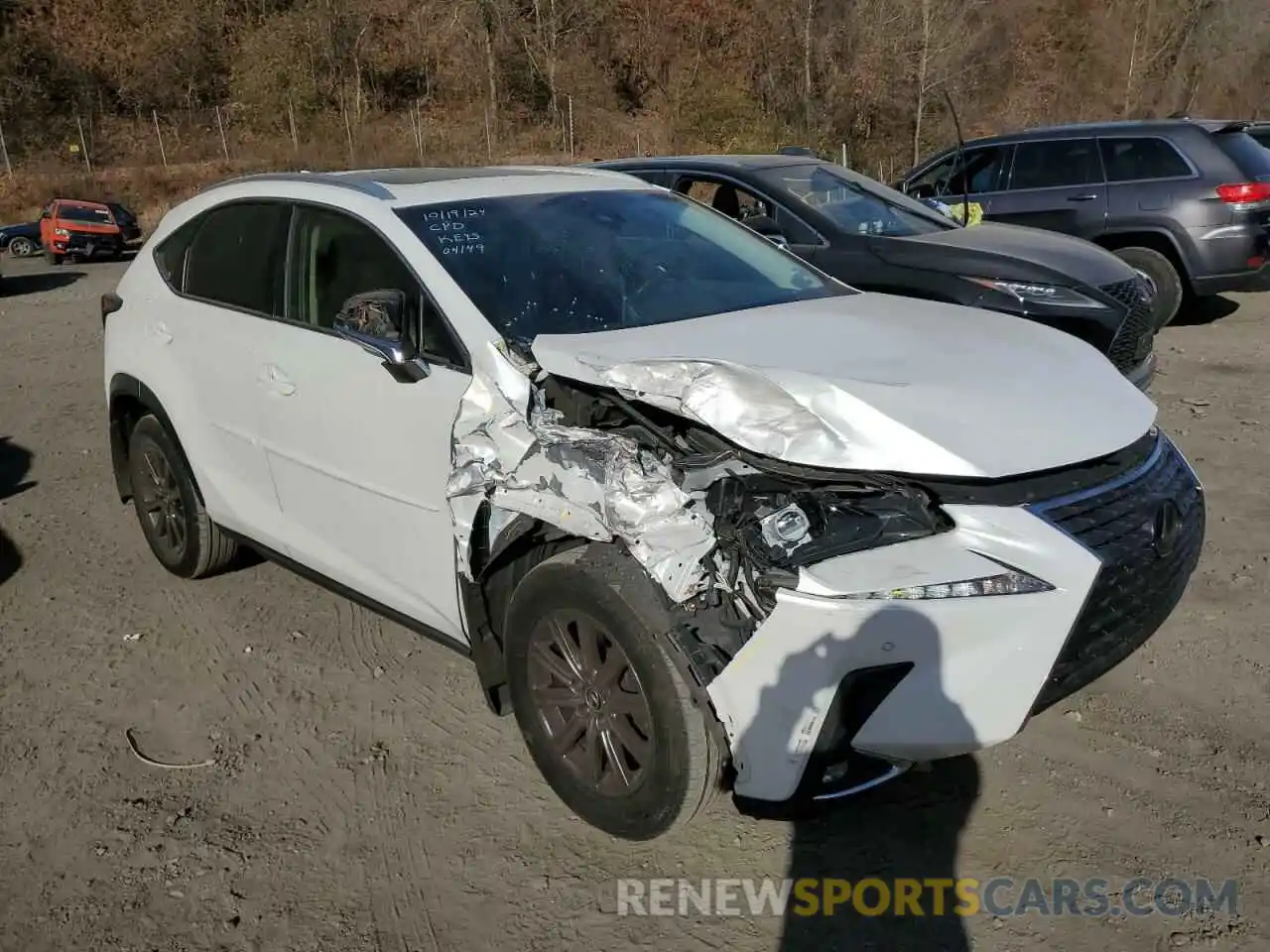 4 Photograph of a damaged car JTJBARBZ8K2204149 LEXUS NX 2019