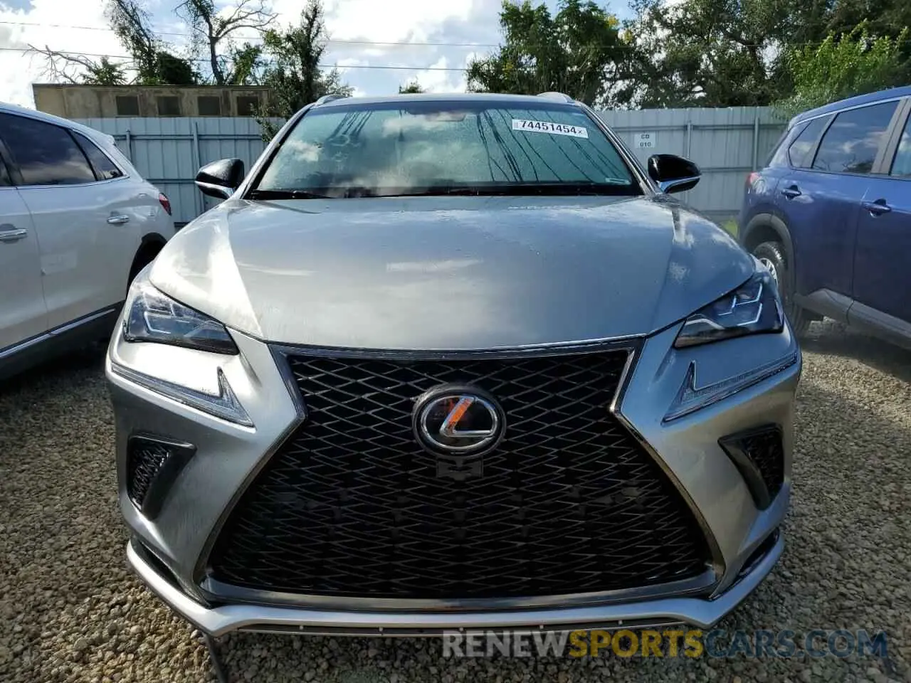 5 Photograph of a damaged car JTJBARBZ8K2213210 LEXUS NX 2019
