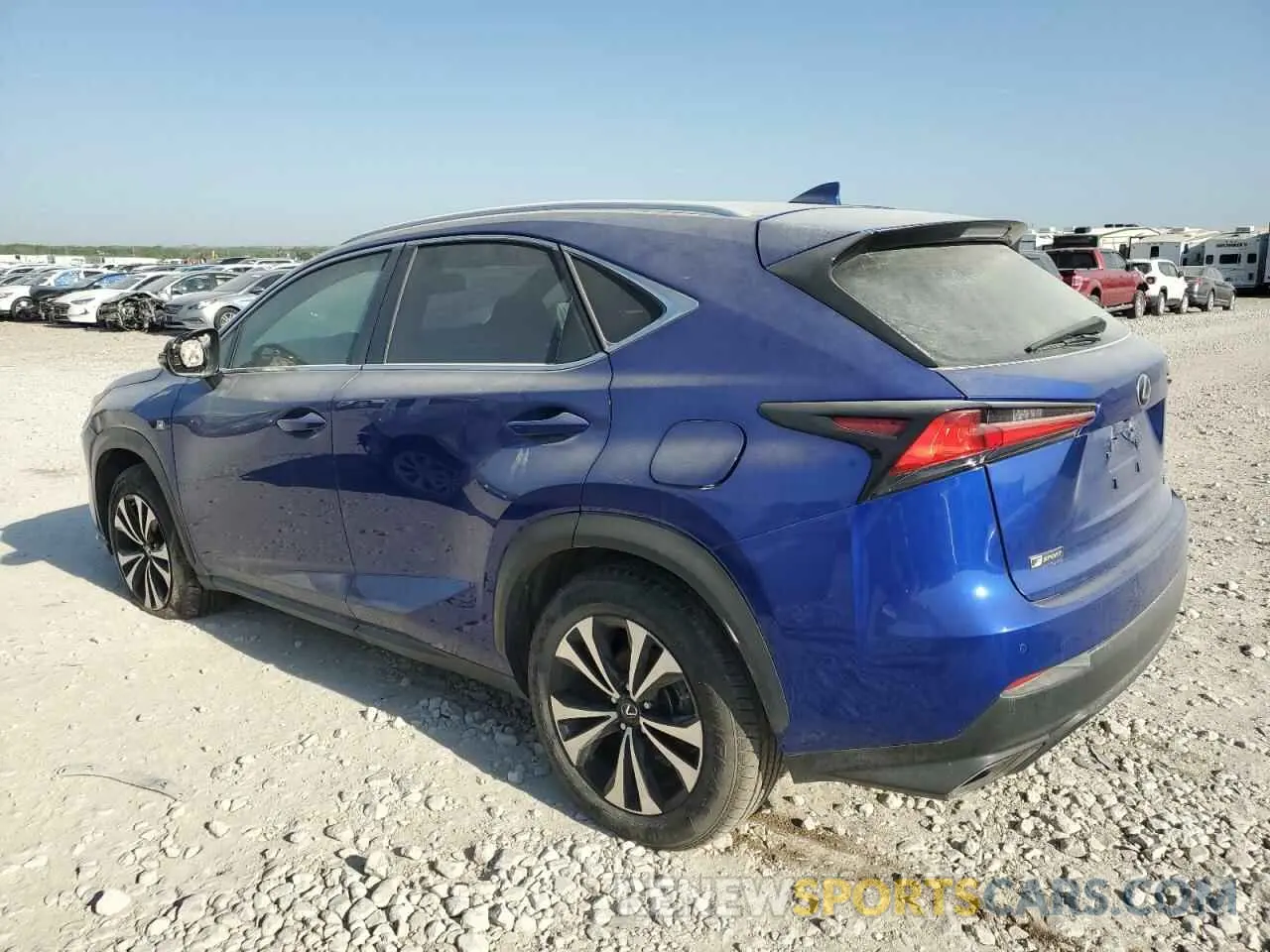2 Photograph of a damaged car JTJBARBZ8K2217015 LEXUS NX 2019
