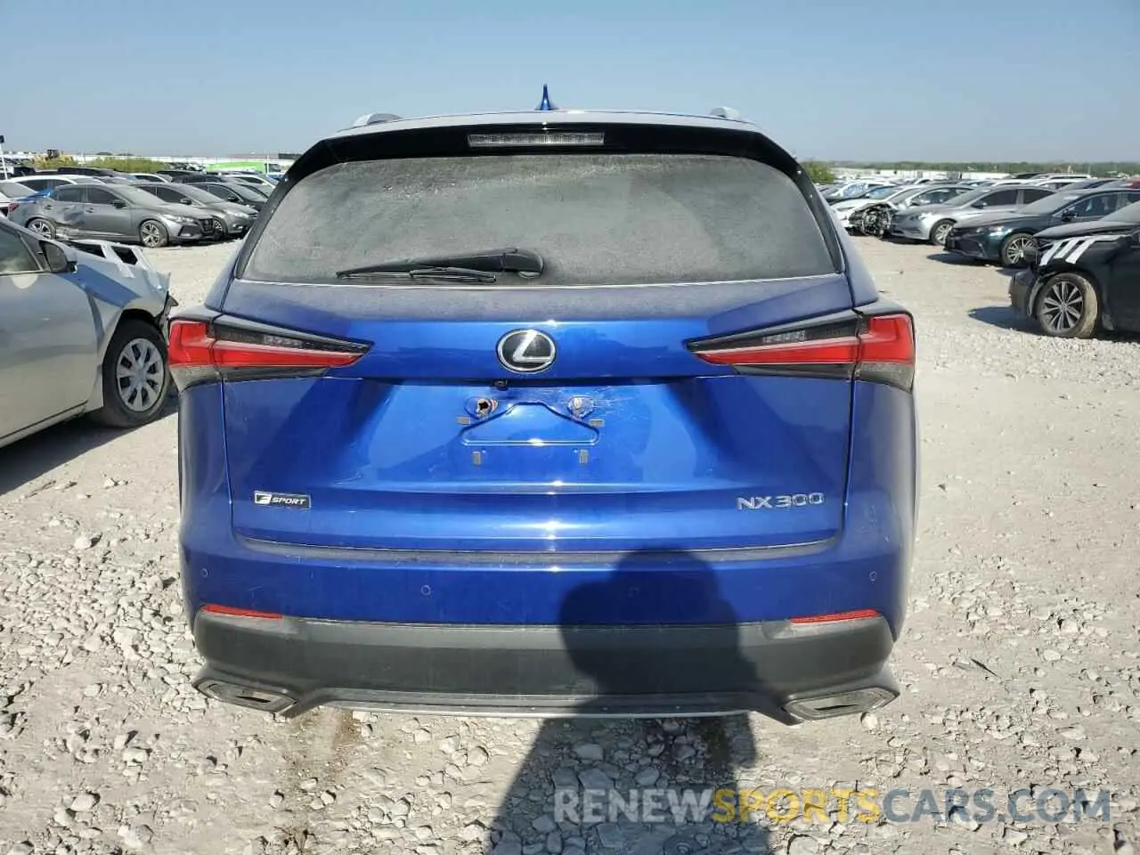 6 Photograph of a damaged car JTJBARBZ8K2217015 LEXUS NX 2019
