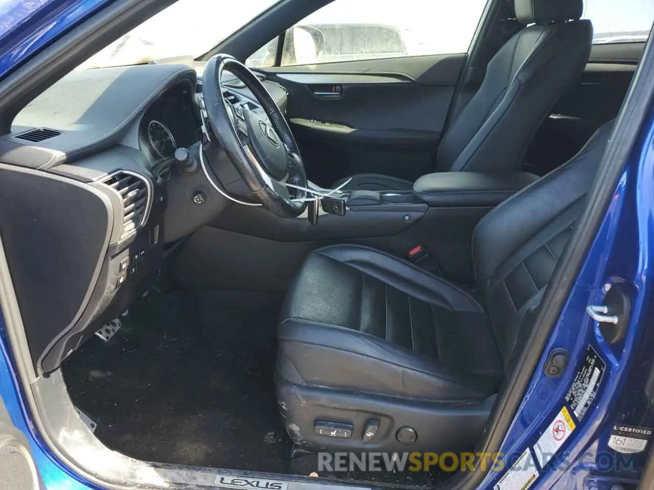 7 Photograph of a damaged car JTJBARBZ8K2217015 LEXUS NX 2019