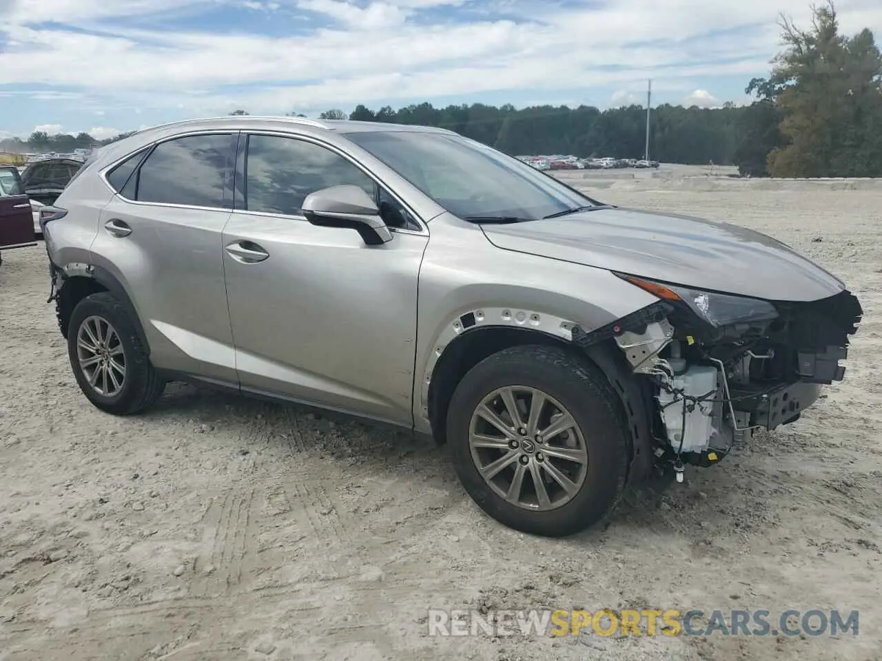 4 Photograph of a damaged car JTJBARBZ8K2217290 LEXUS NX 2019