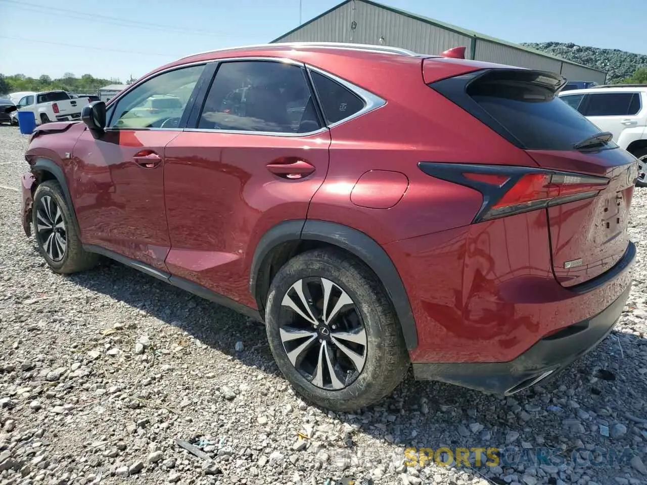 2 Photograph of a damaged car JTJBARBZ9K2181108 LEXUS NX 2019
