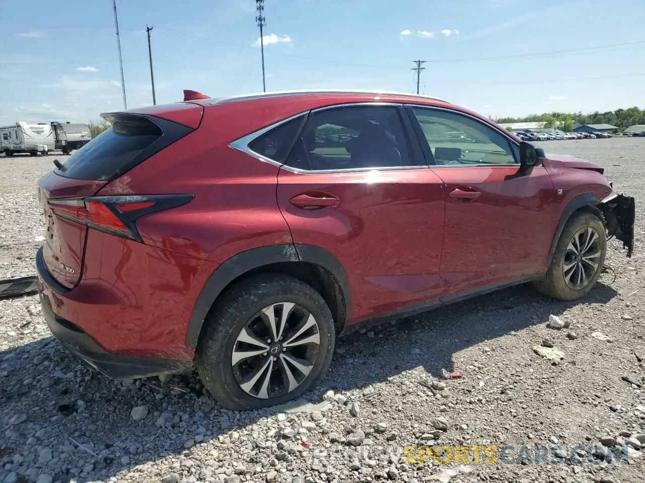 3 Photograph of a damaged car JTJBARBZ9K2181108 LEXUS NX 2019