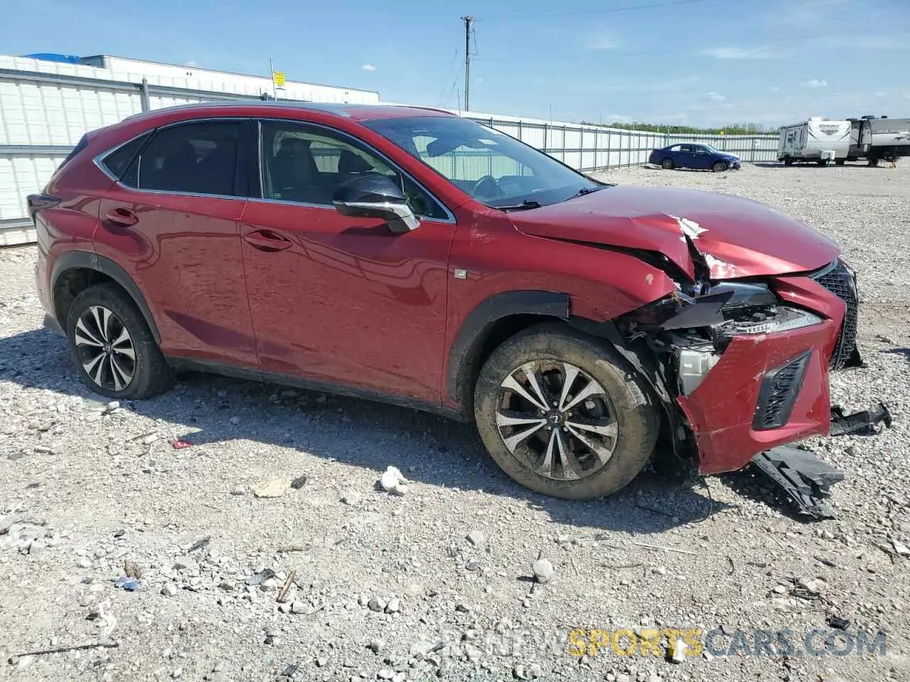 4 Photograph of a damaged car JTJBARBZ9K2181108 LEXUS NX 2019