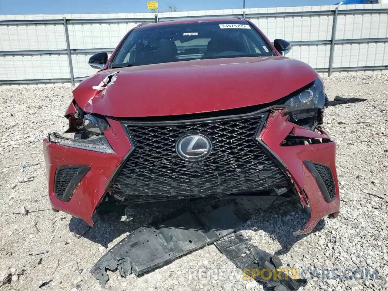 5 Photograph of a damaged car JTJBARBZ9K2181108 LEXUS NX 2019