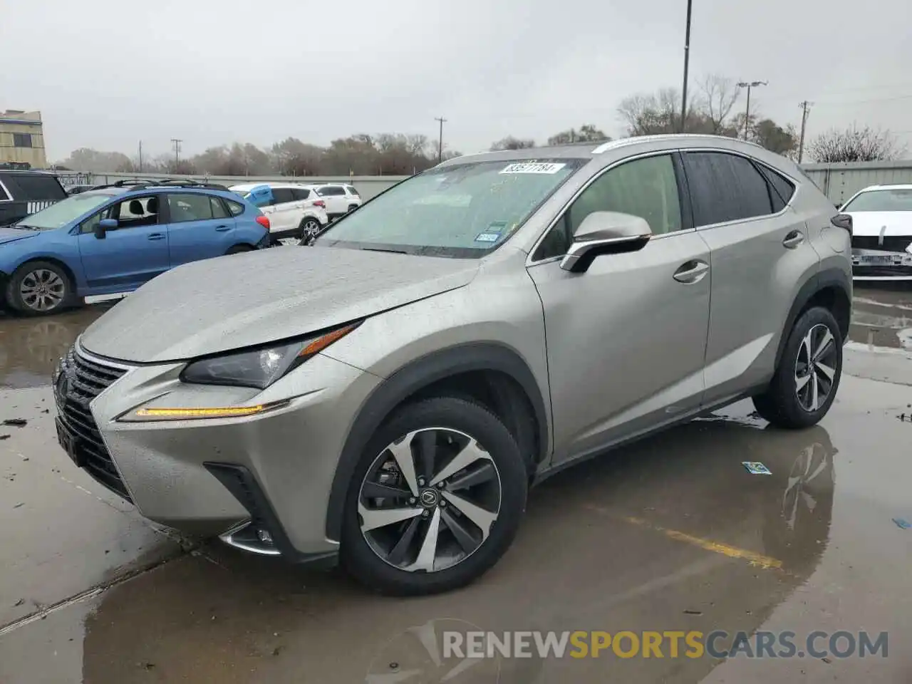 1 Photograph of a damaged car JTJBARBZ9K2183781 LEXUS NX 2019