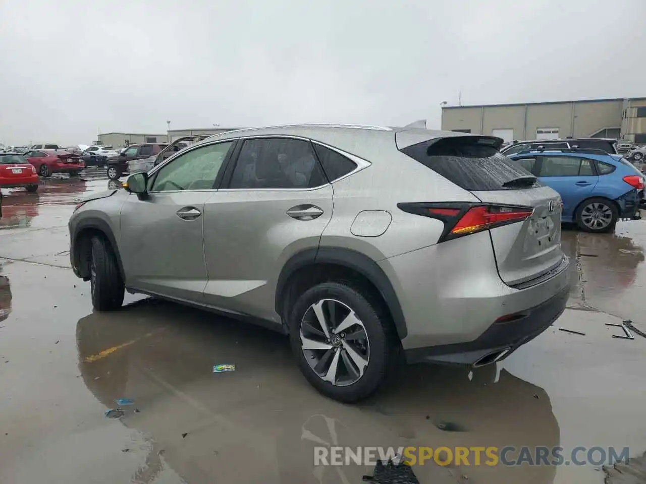 2 Photograph of a damaged car JTJBARBZ9K2183781 LEXUS NX 2019