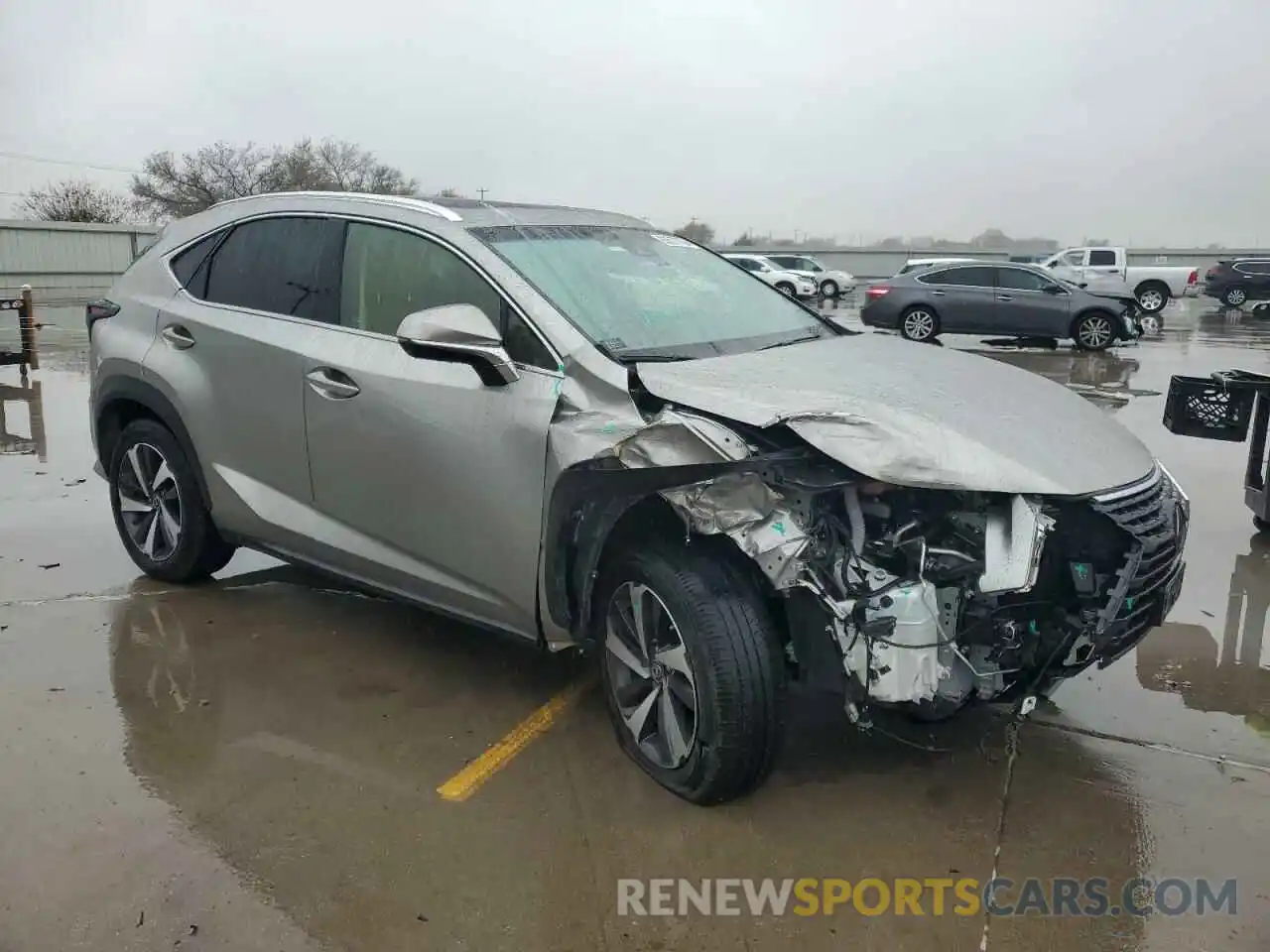 4 Photograph of a damaged car JTJBARBZ9K2183781 LEXUS NX 2019