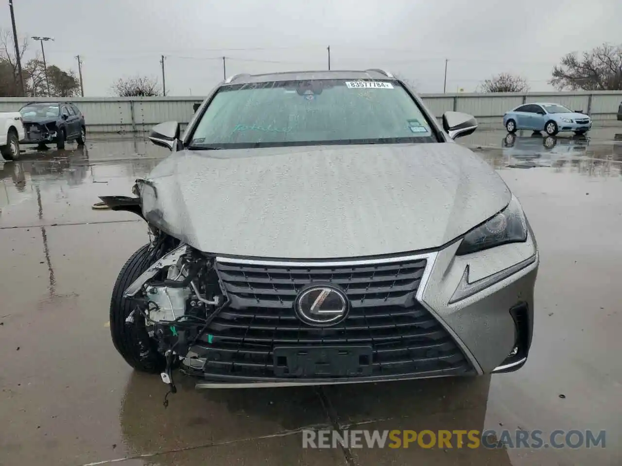 5 Photograph of a damaged car JTJBARBZ9K2183781 LEXUS NX 2019