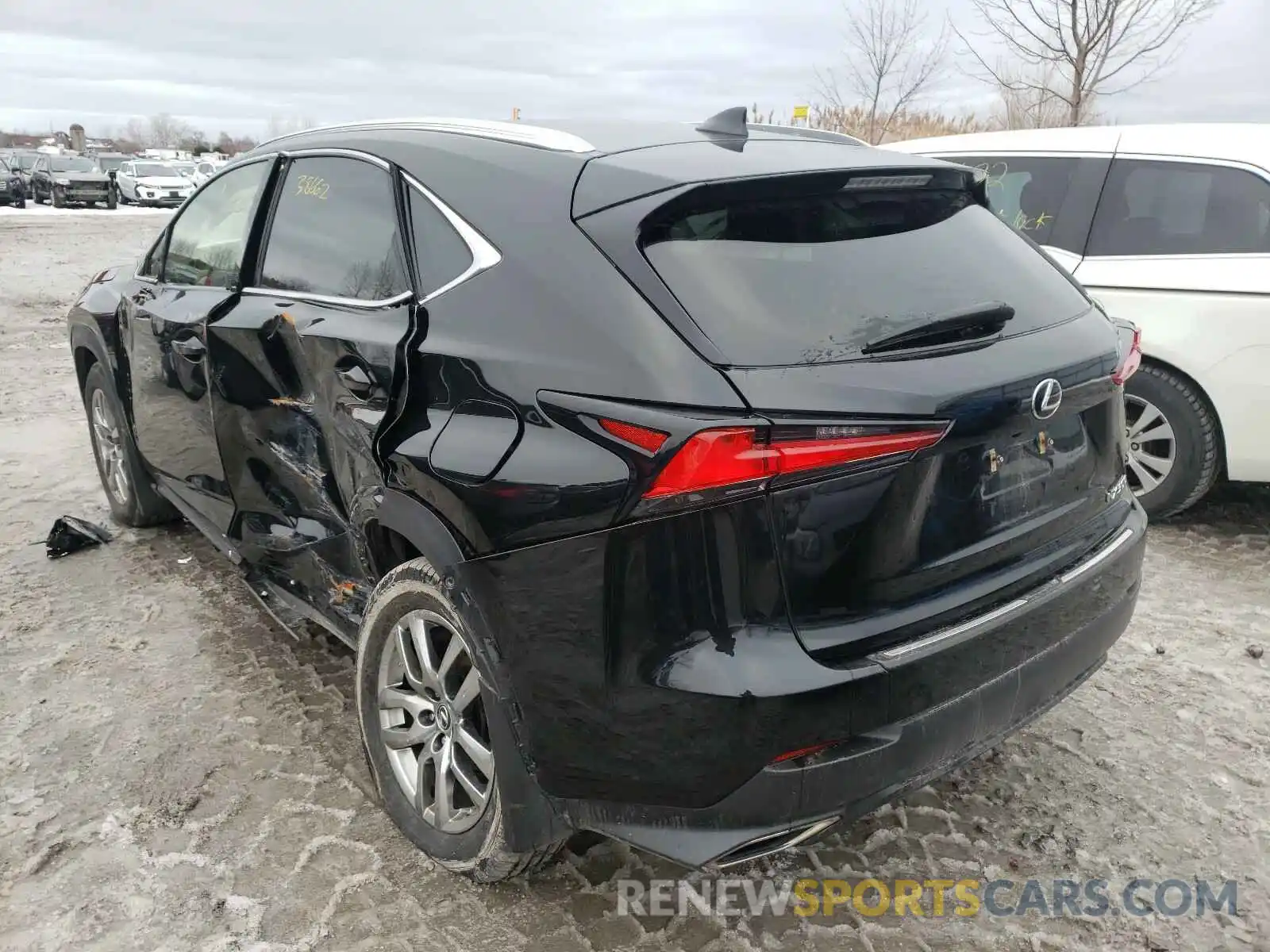 3 Photograph of a damaged car JTJBARBZ9K2187930 LEXUS NX 2019