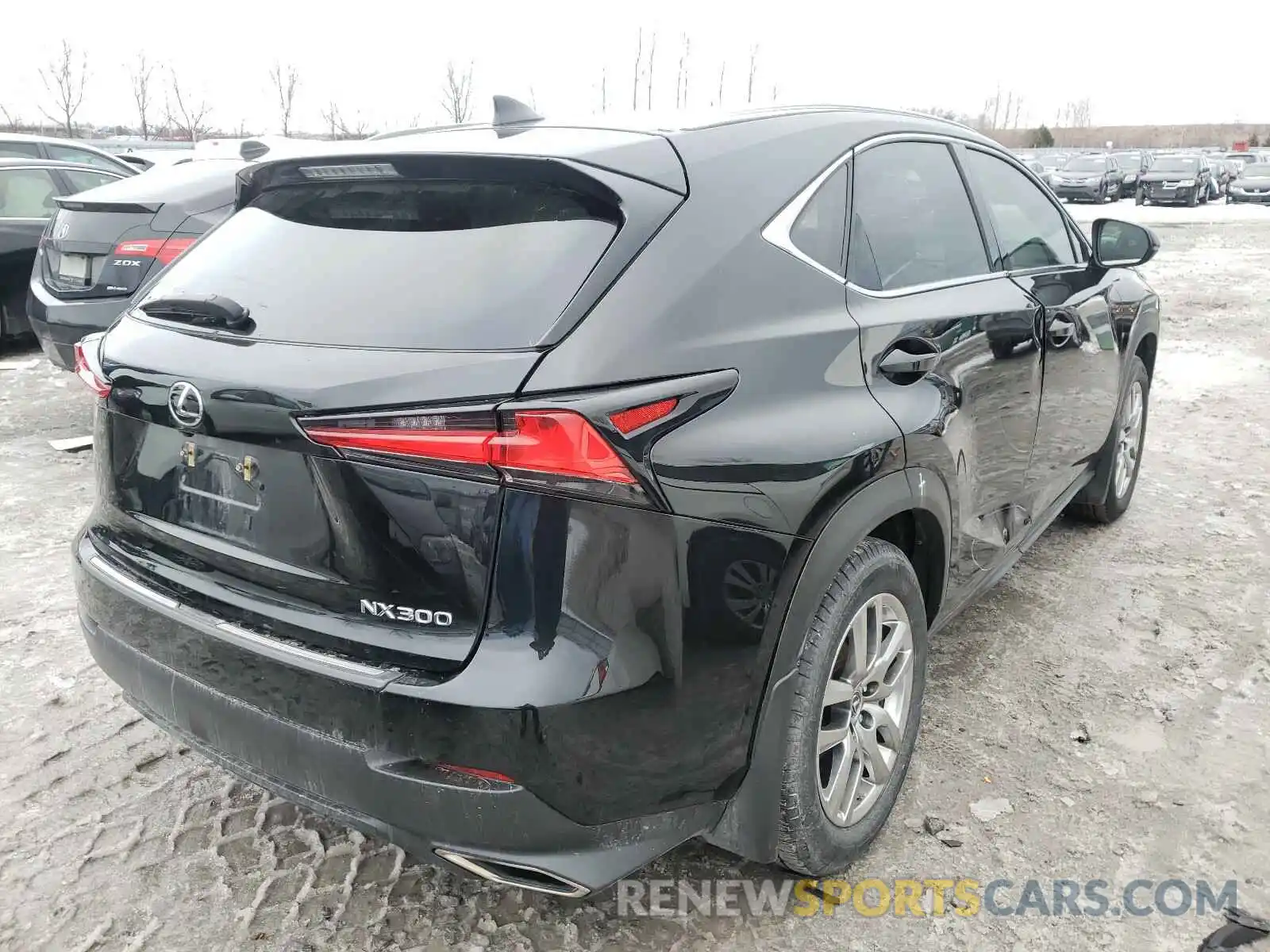 4 Photograph of a damaged car JTJBARBZ9K2187930 LEXUS NX 2019