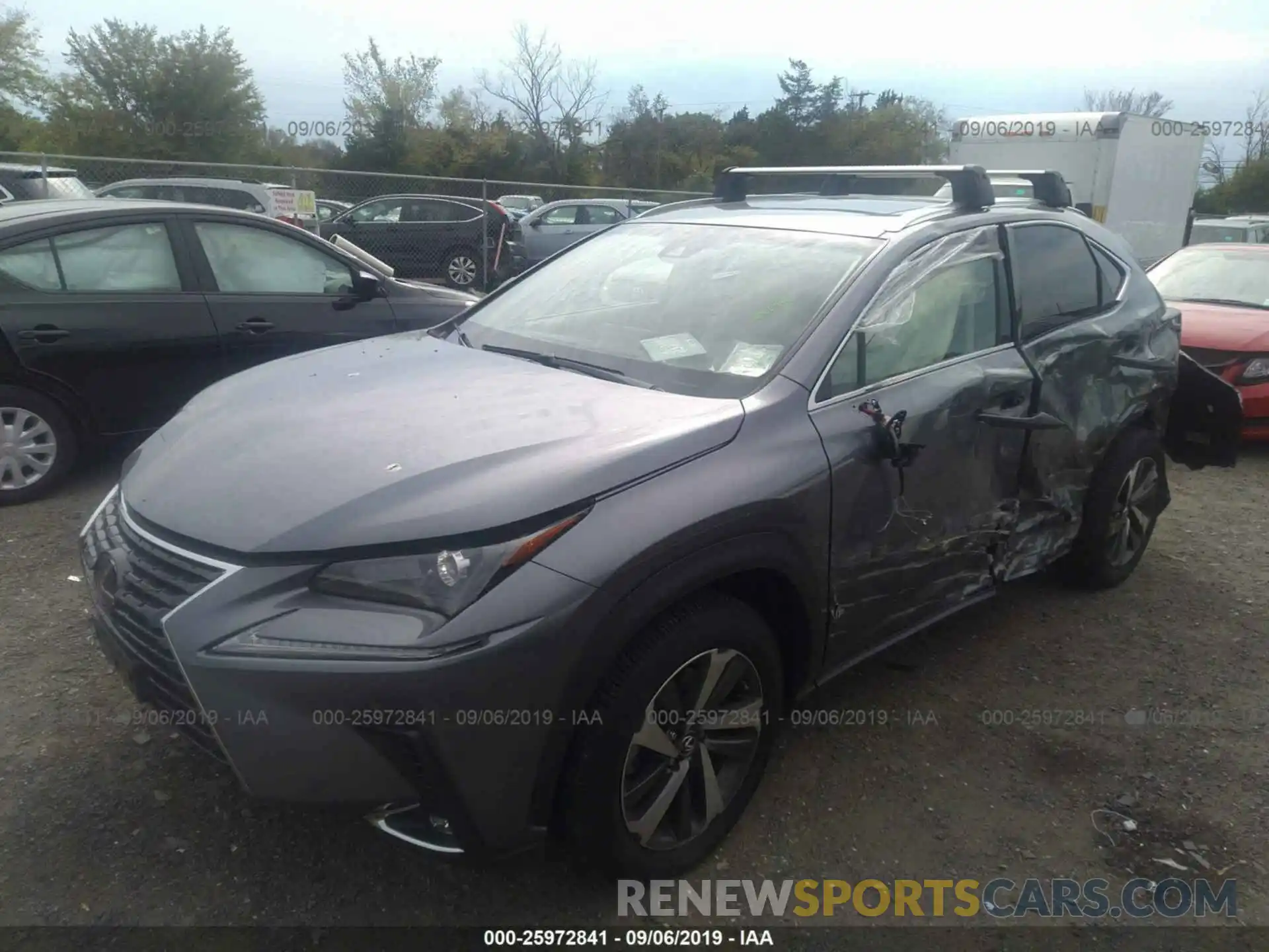 2 Photograph of a damaged car JTJBARBZ9K2191055 LEXUS NX 2019