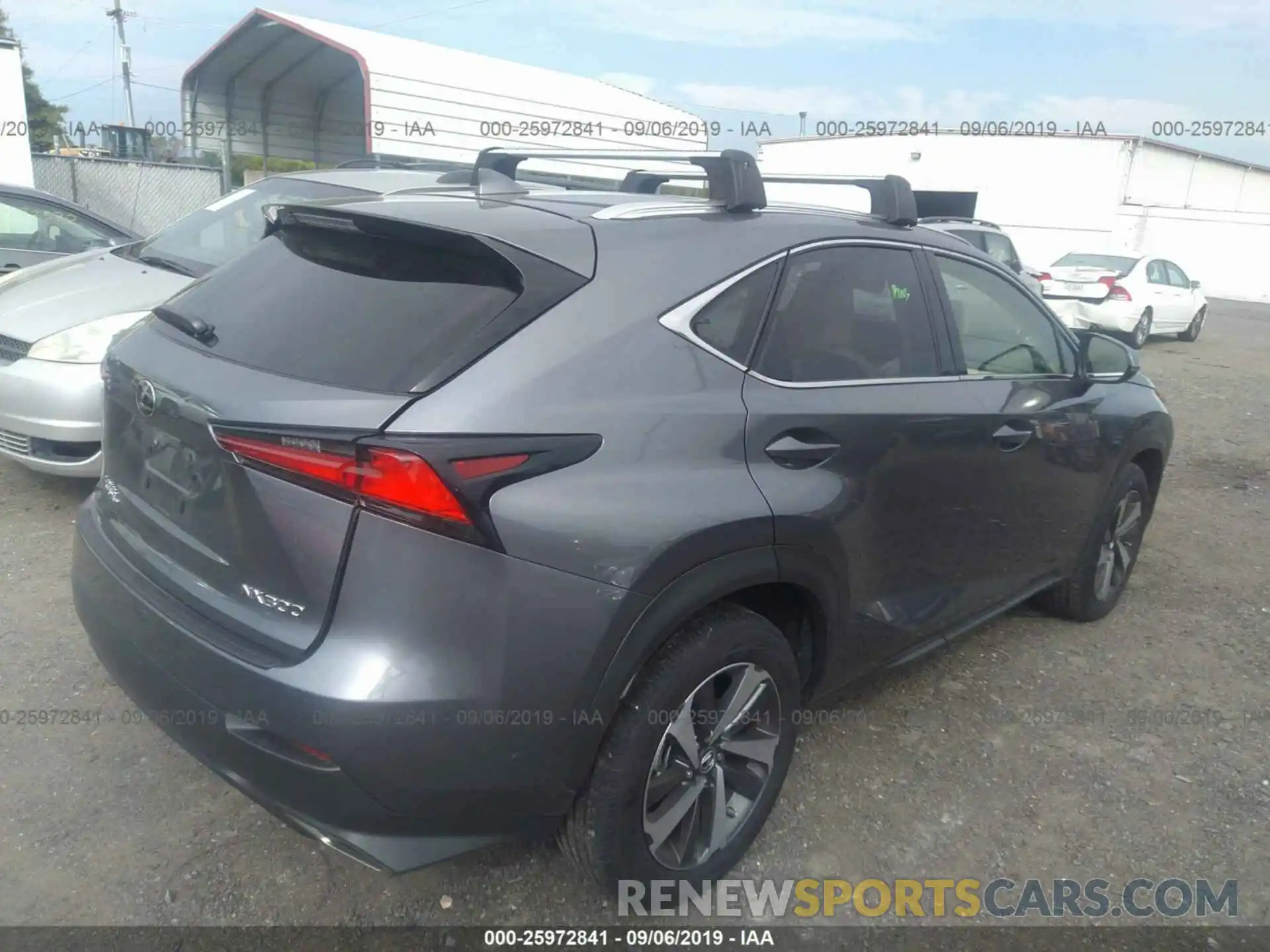 4 Photograph of a damaged car JTJBARBZ9K2191055 LEXUS NX 2019