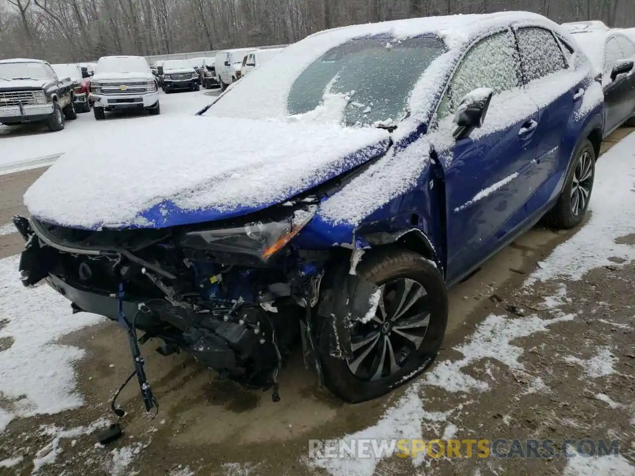 2 Photograph of a damaged car JTJBARBZ9K2196112 LEXUS NX 2019