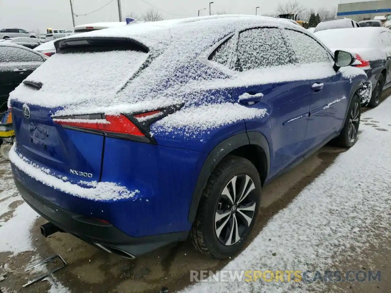 4 Photograph of a damaged car JTJBARBZ9K2196112 LEXUS NX 2019