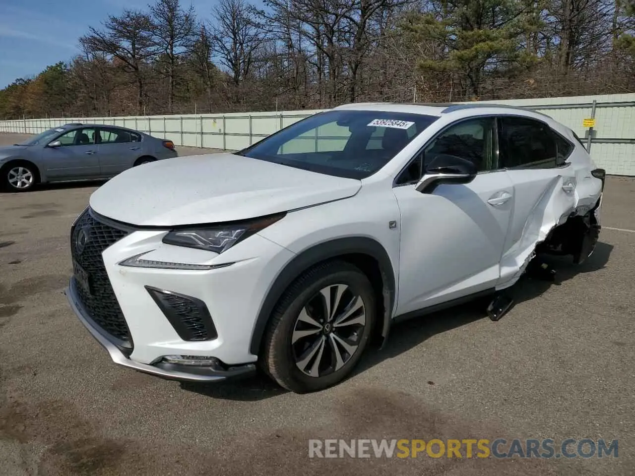 1 Photograph of a damaged car JTJBARBZ9K2201065 LEXUS NX 2019
