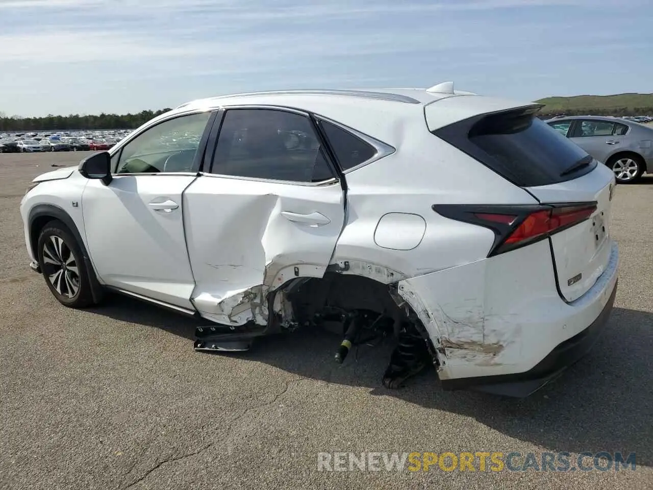 2 Photograph of a damaged car JTJBARBZ9K2201065 LEXUS NX 2019