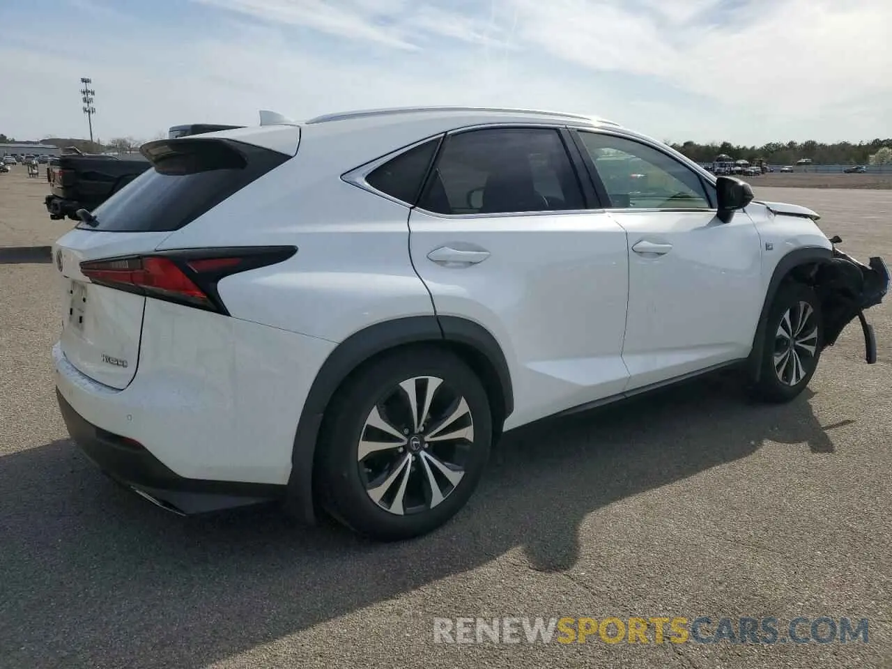 3 Photograph of a damaged car JTJBARBZ9K2201065 LEXUS NX 2019