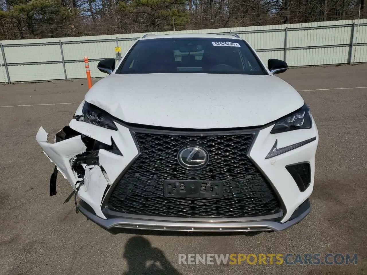 5 Photograph of a damaged car JTJBARBZ9K2201065 LEXUS NX 2019