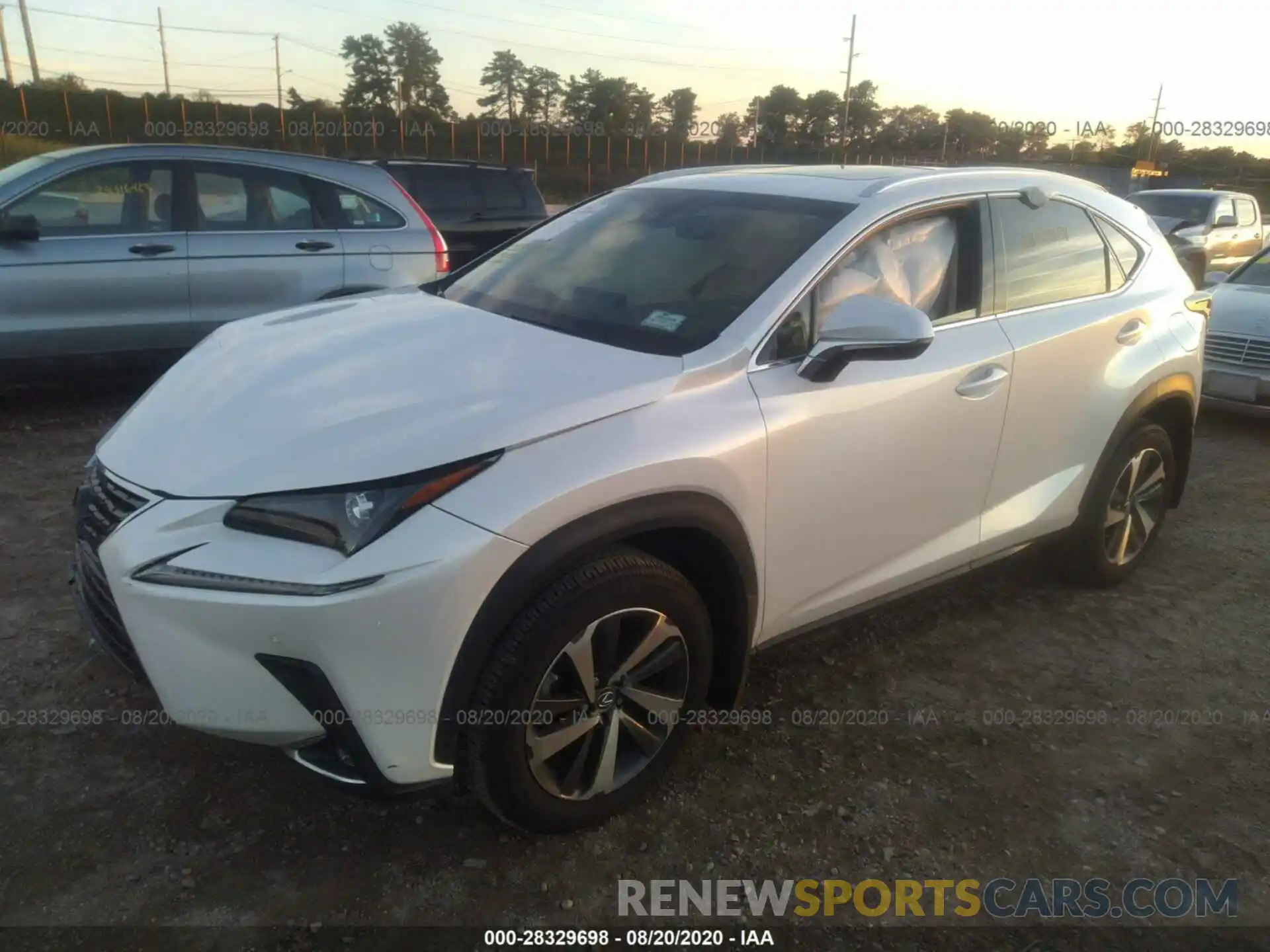 2 Photograph of a damaged car JTJBARBZ9K2203253 LEXUS NX 2019