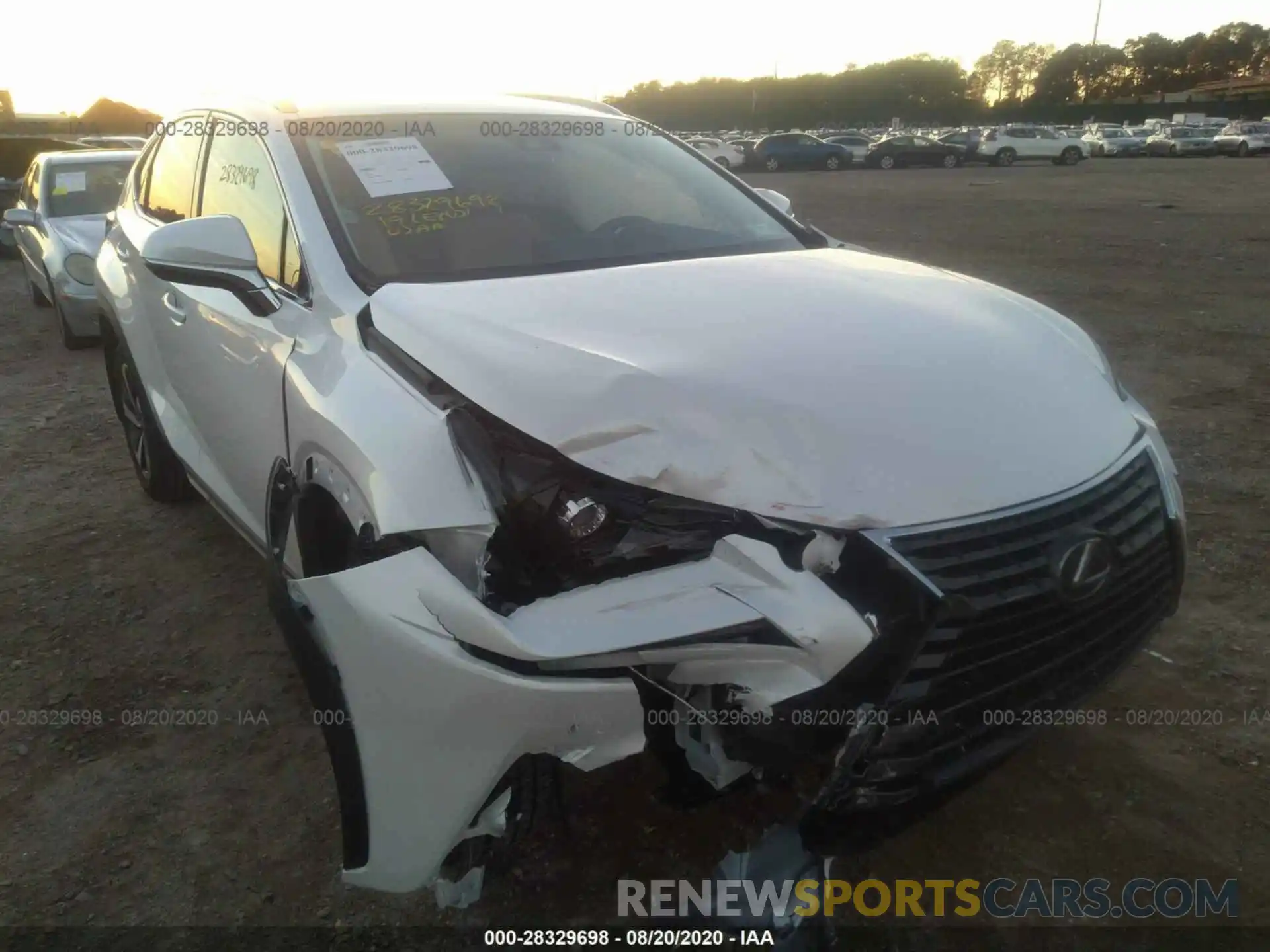 6 Photograph of a damaged car JTJBARBZ9K2203253 LEXUS NX 2019