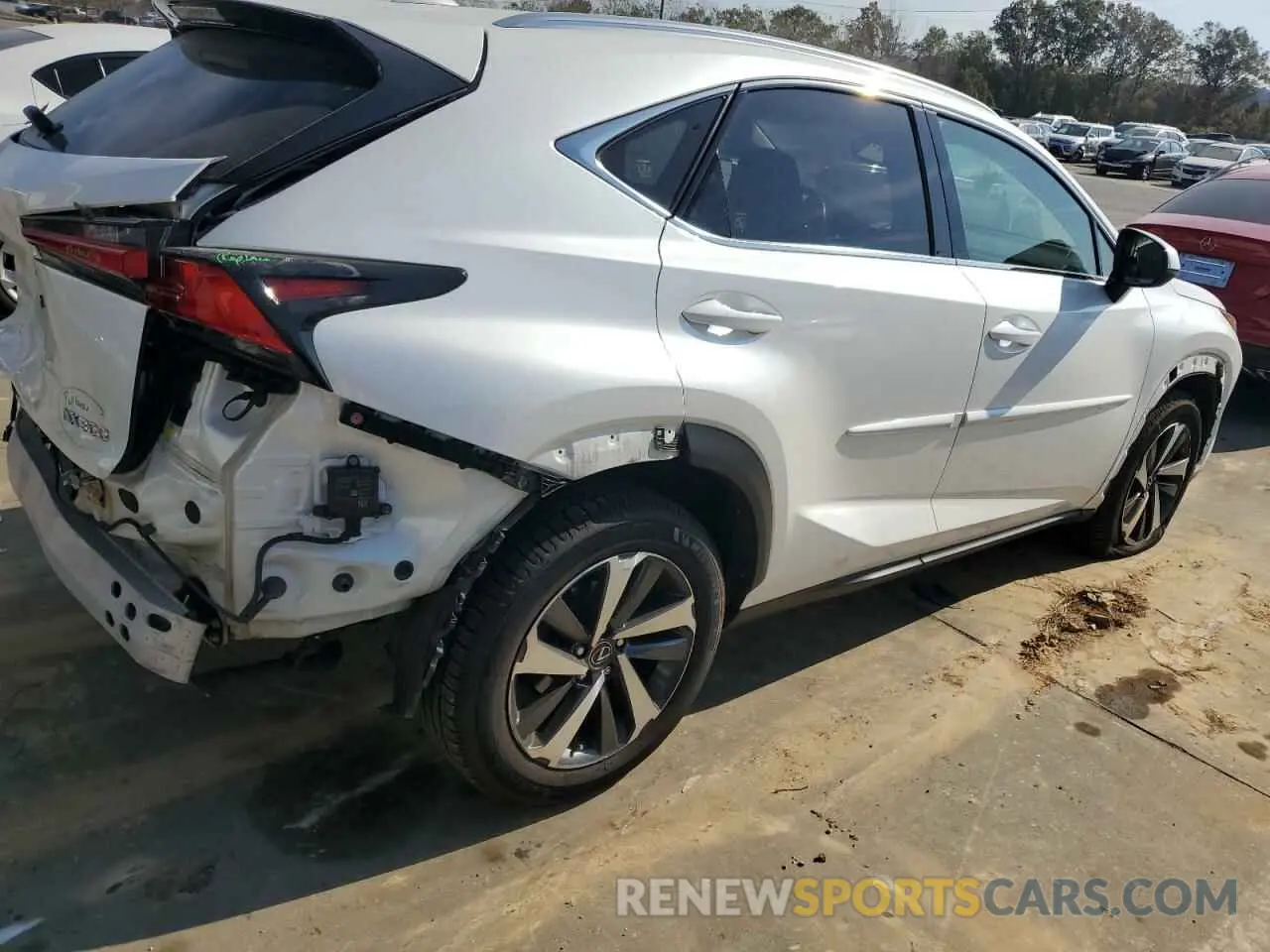 3 Photograph of a damaged car JTJBARBZ9K2203270 LEXUS NX 2019