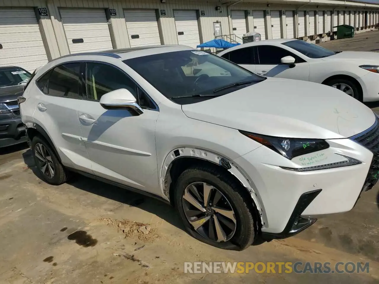 4 Photograph of a damaged car JTJBARBZ9K2203270 LEXUS NX 2019