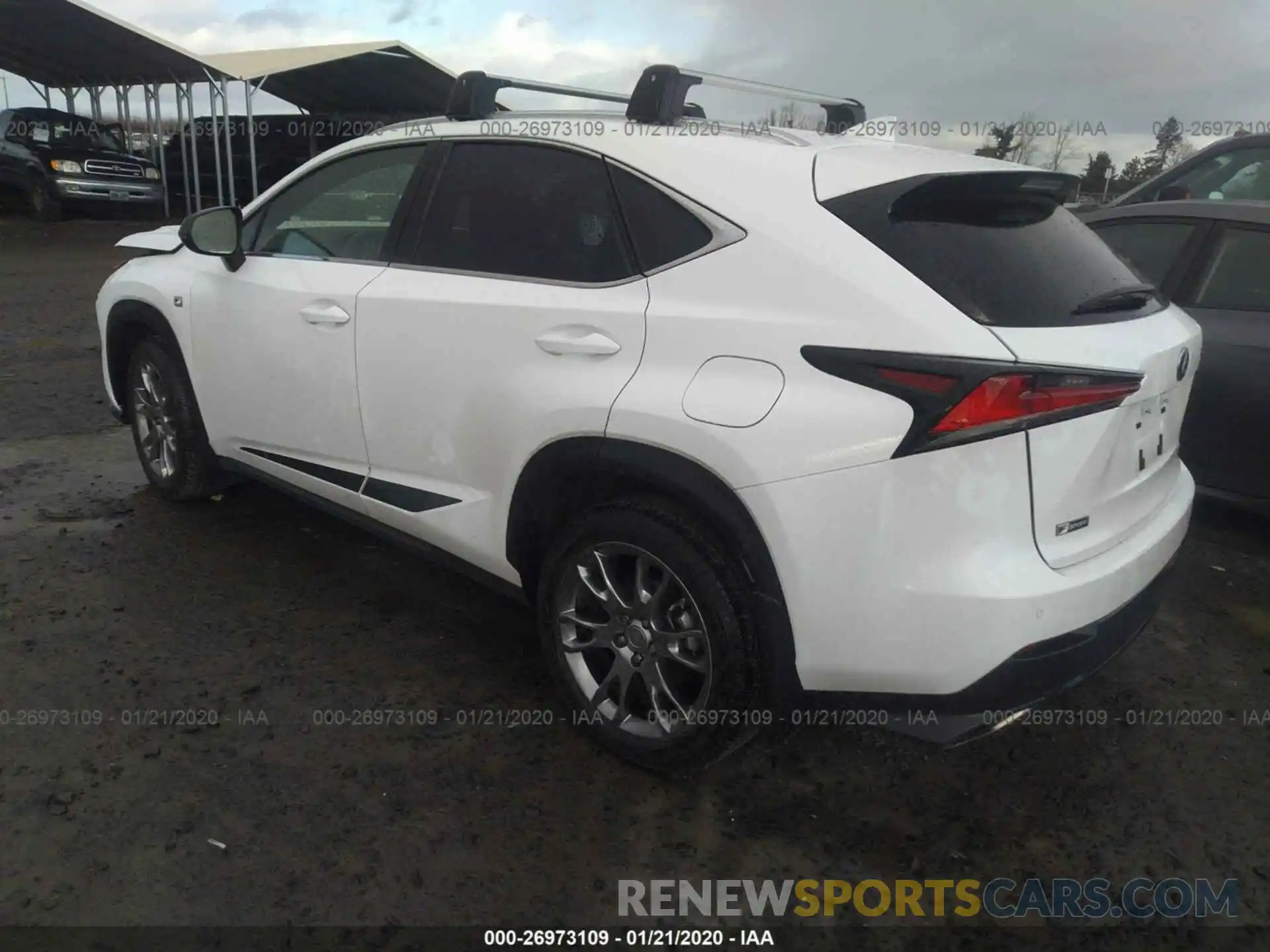 3 Photograph of a damaged car JTJBARBZ9K2207223 LEXUS NX 2019