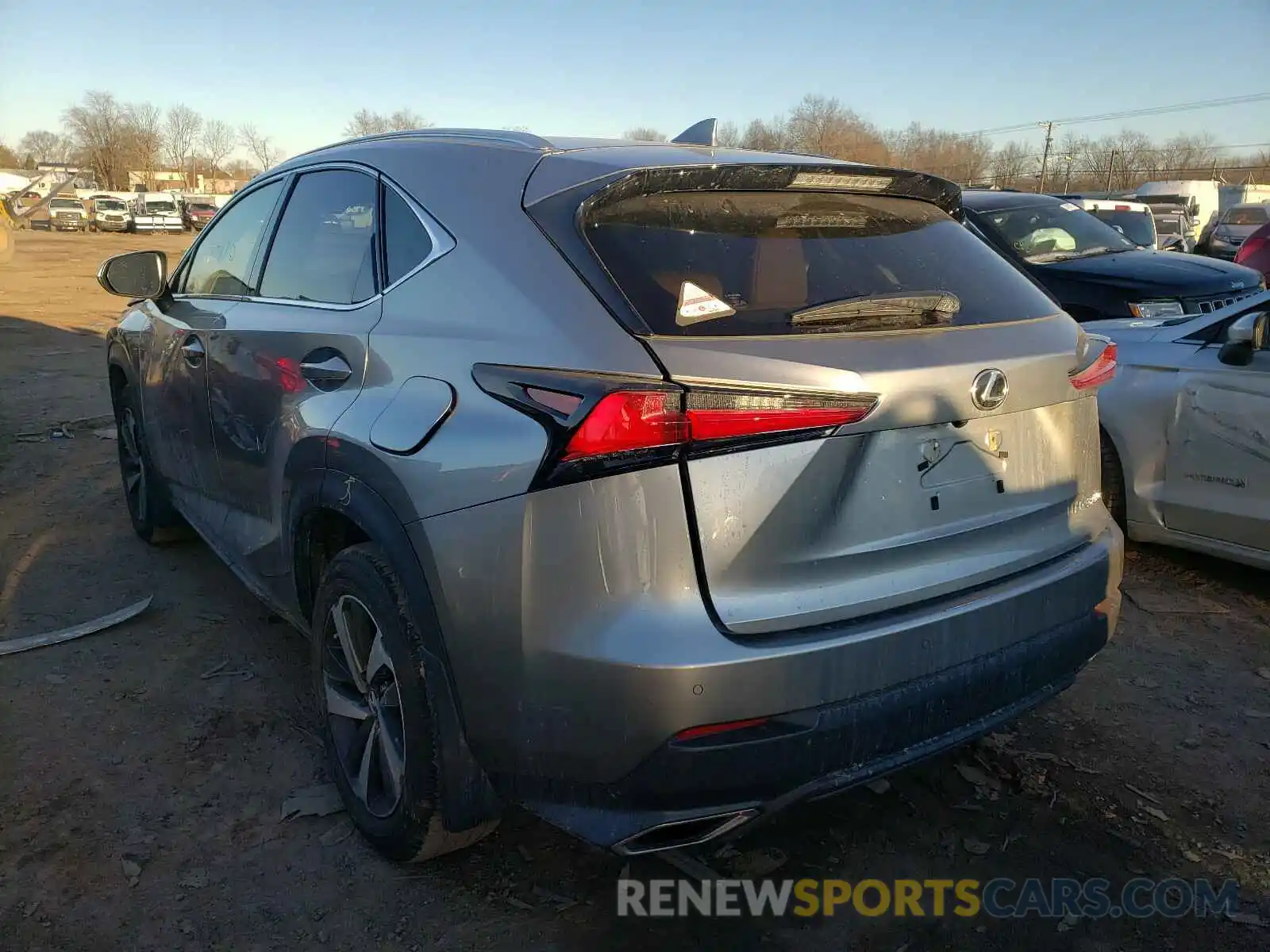 3 Photograph of a damaged car JTJBARBZXK2194837 LEXUS NX 2019