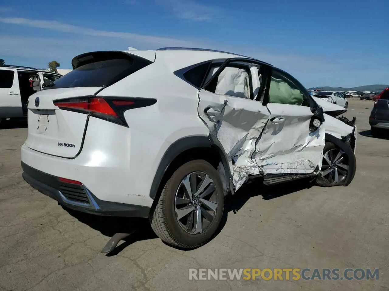 3 Photograph of a damaged car JTJBJRBZ0K2104109 LEXUS NX 2019