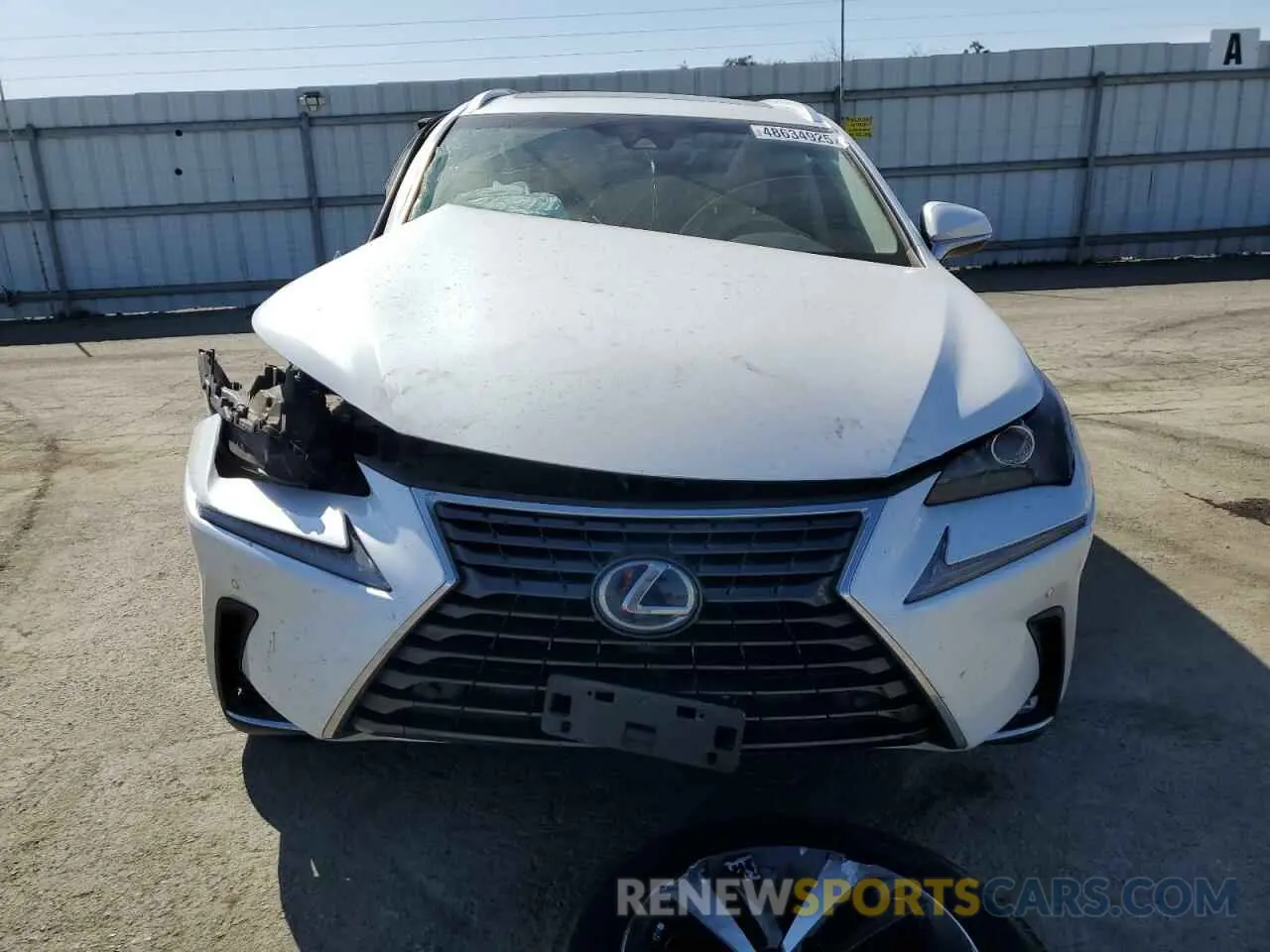 5 Photograph of a damaged car JTJBJRBZ0K2104109 LEXUS NX 2019