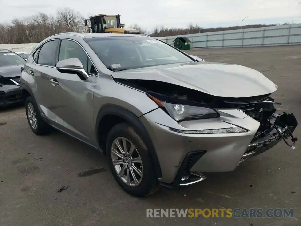 1 Photograph of a damaged car JTJBJRBZ0K2114381 LEXUS NX 2019