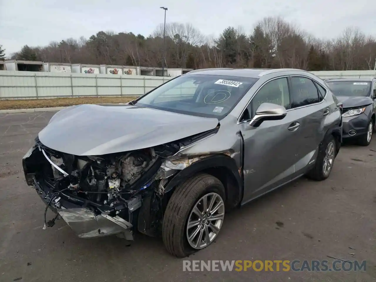 2 Photograph of a damaged car JTJBJRBZ0K2114381 LEXUS NX 2019