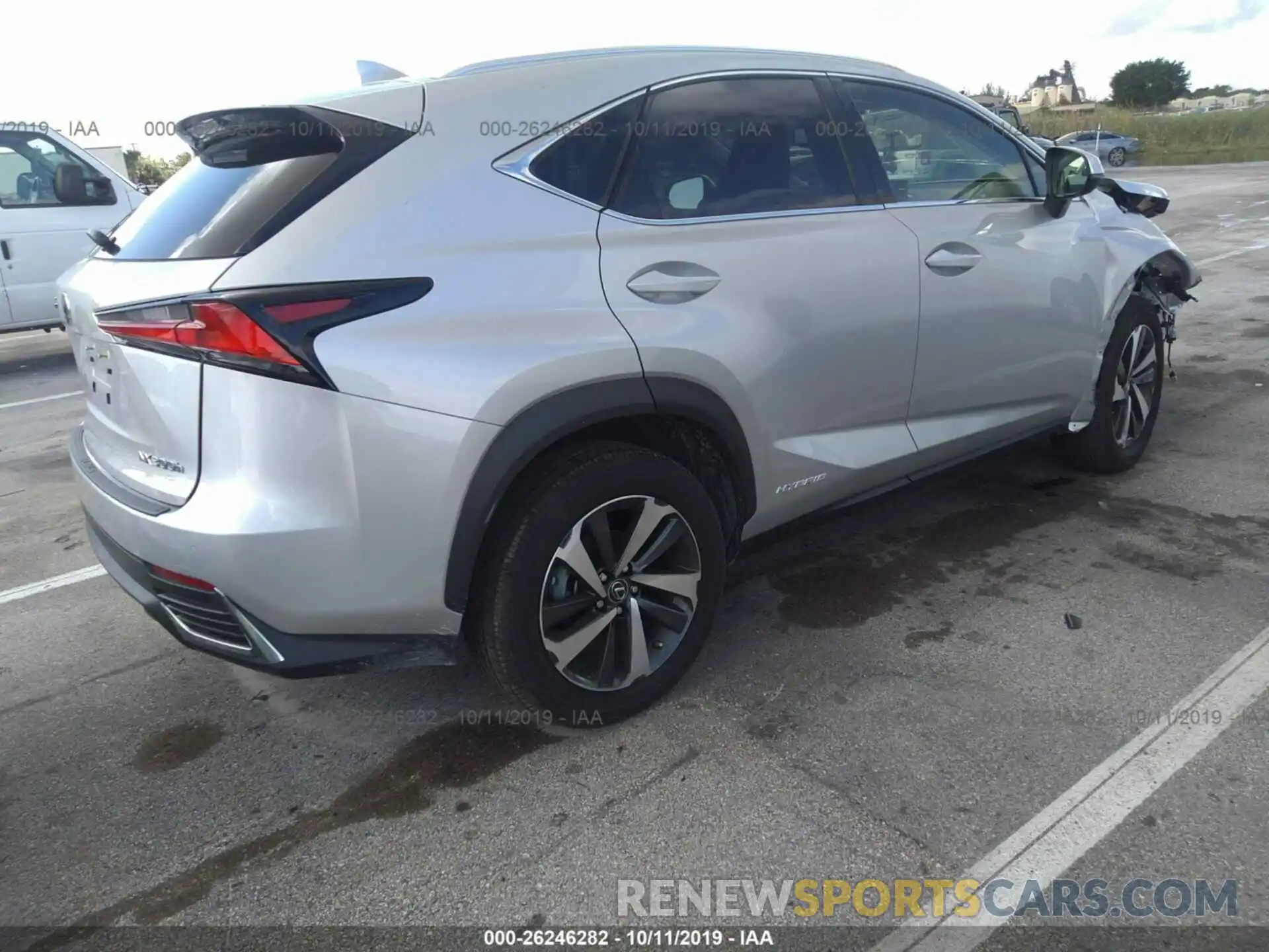 4 Photograph of a damaged car JTJBJRBZ0K2115711 LEXUS NX 2019