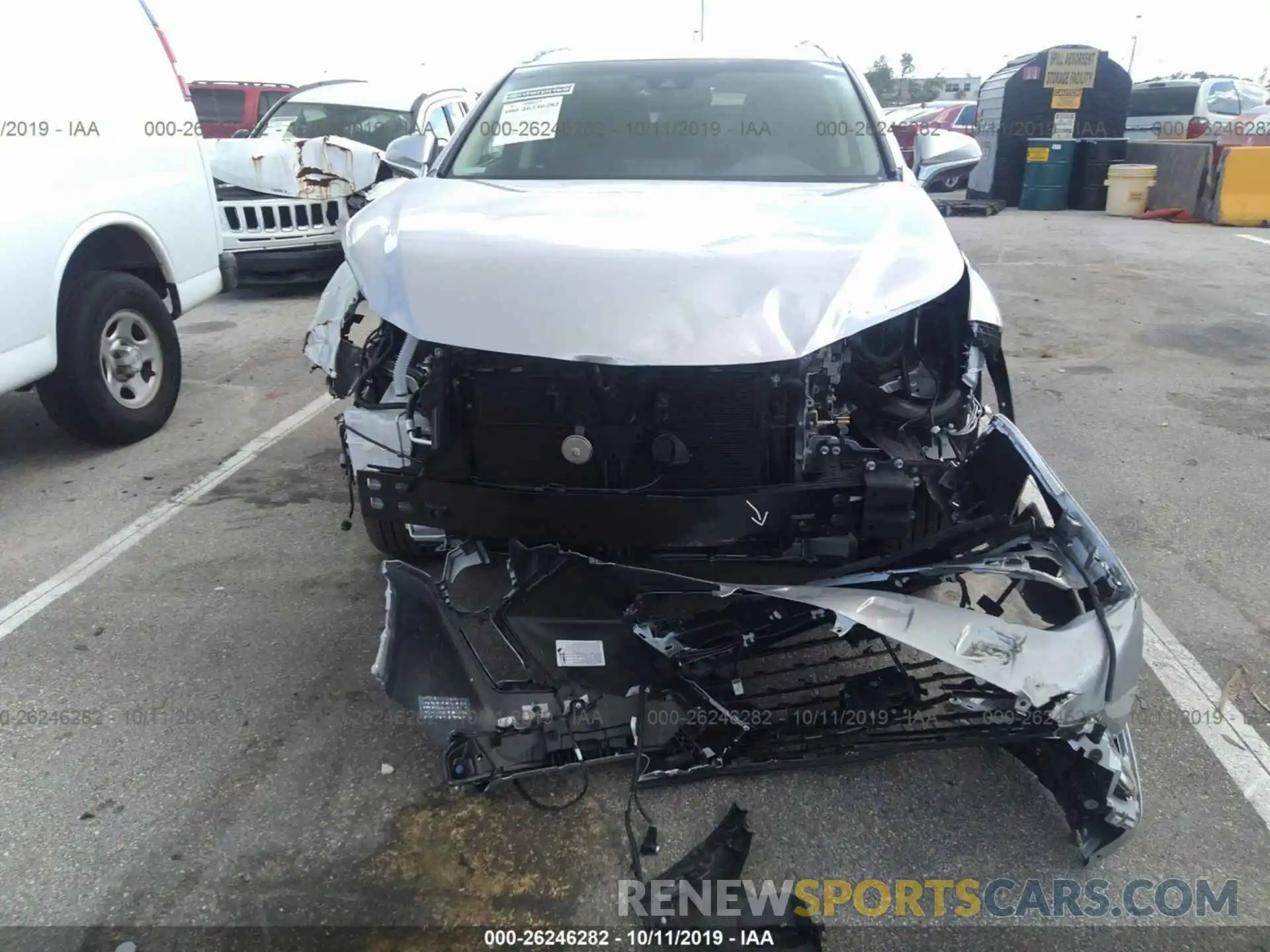 6 Photograph of a damaged car JTJBJRBZ0K2115711 LEXUS NX 2019