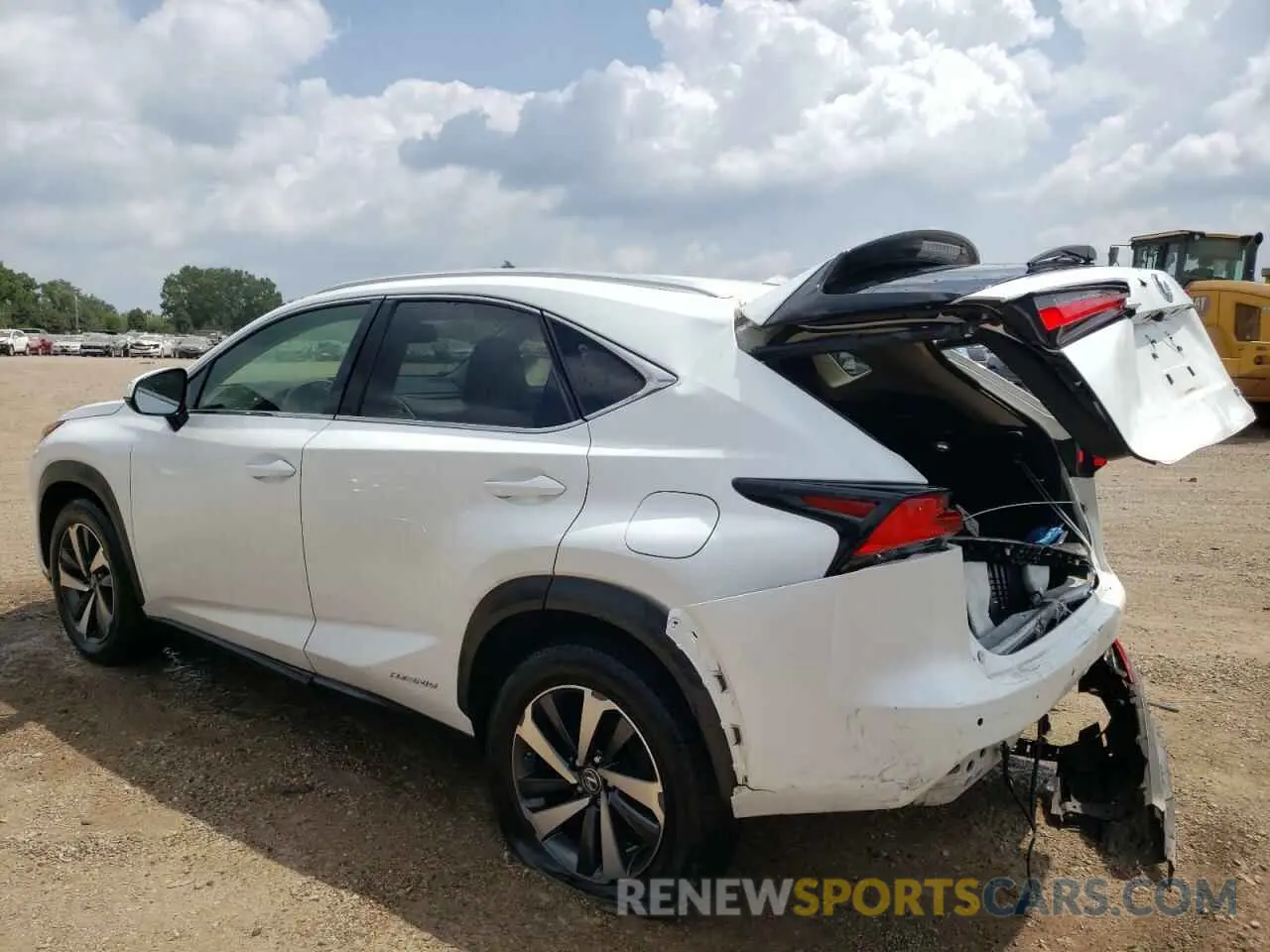 2 Photograph of a damaged car JTJBJRBZ0K2119208 LEXUS NX 2019