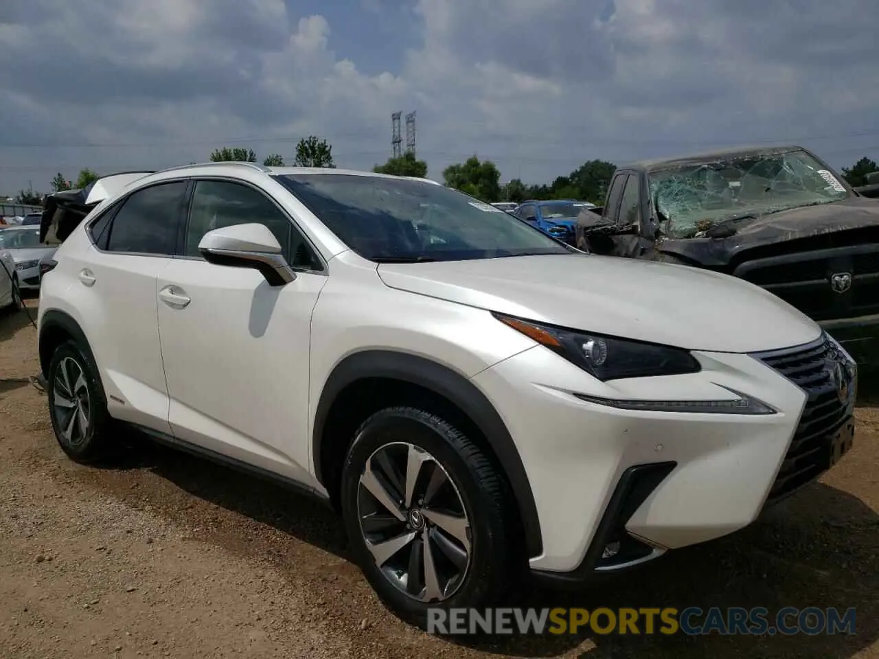 4 Photograph of a damaged car JTJBJRBZ0K2119208 LEXUS NX 2019
