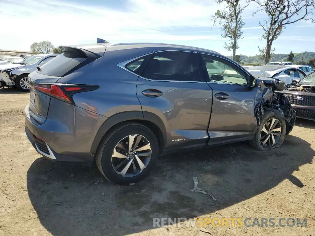 3 Photograph of a damaged car JTJBJRBZ1K2106287 LEXUS NX 2019