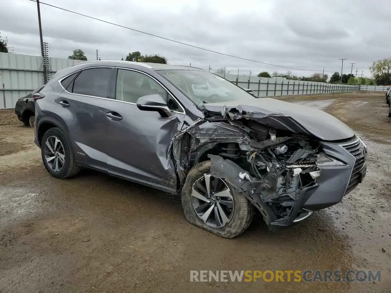 4 Photograph of a damaged car JTJBJRBZ1K2106287 LEXUS NX 2019