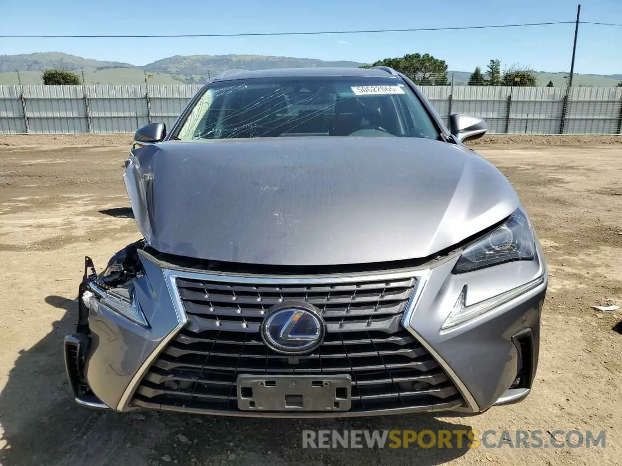 5 Photograph of a damaged car JTJBJRBZ1K2106287 LEXUS NX 2019